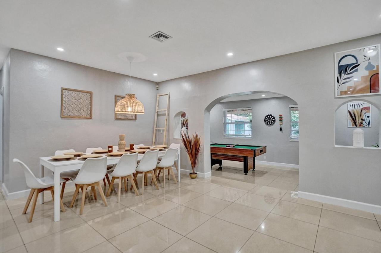 Villa Luxury Rattan Getaway Miami Exterior foto